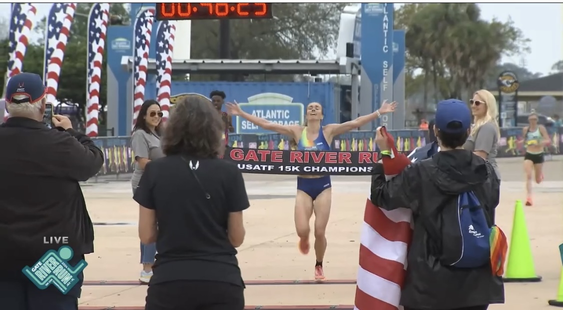 Rachel Smith Surges to Win US 15K Road Title in Florida Flagstaff