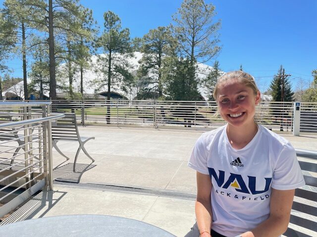 Profile: Why Distance Star Alyson Churchill Transferred to NAU, and Her Goals for the Coming Year