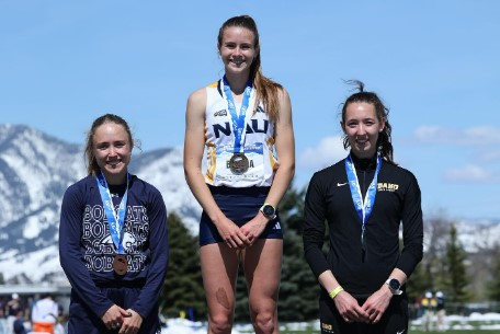 Big Sky Outdoors, Day 1: Grotenhuis Wins 10K in Upset; Fenske Edges Smee in 10K; Baloga Wins Steeple; NAU Women, Men Dominate 1,500 Prelims