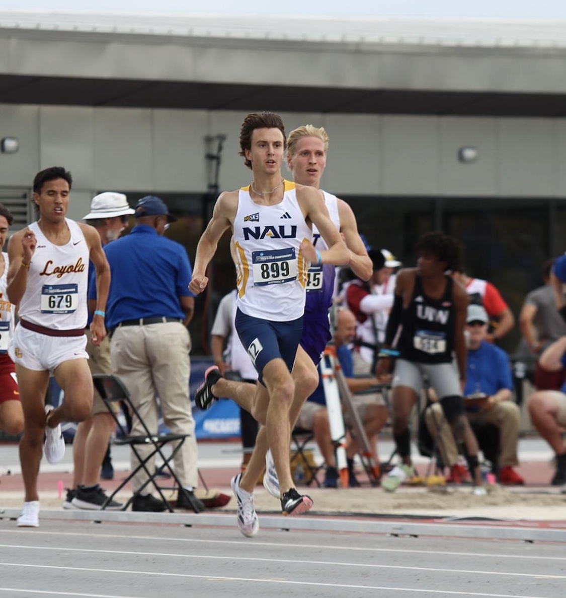 NCAA West Regionals, Day 1: Sahlman (1,500 Meters) Easily Advances to Next Round; Las Heras and Grotenhuis Qualify for Nationals in 10,000