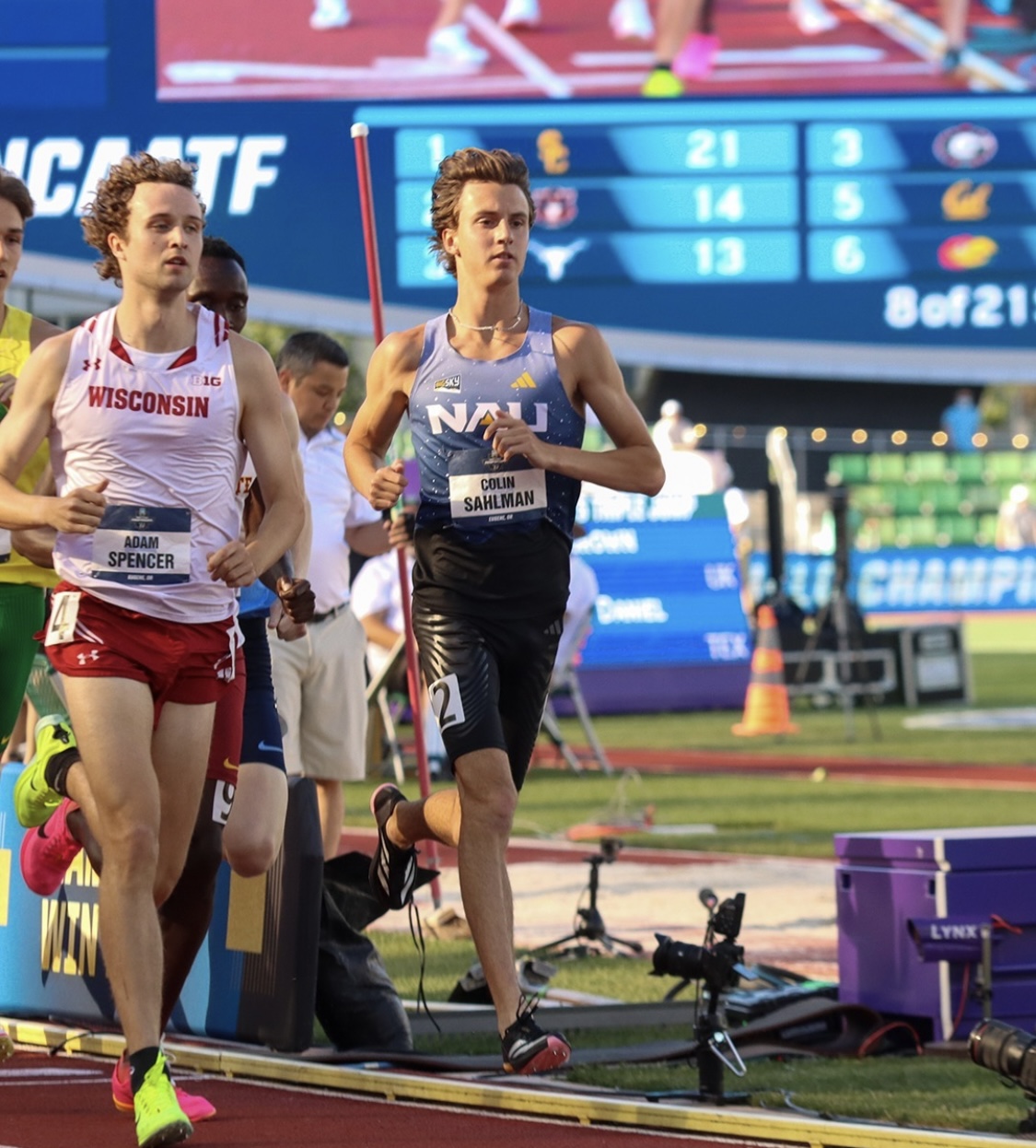 NCAA Nationals, Day 3: Young 2nd in 5,000, and Sahlman 4th in 1,500