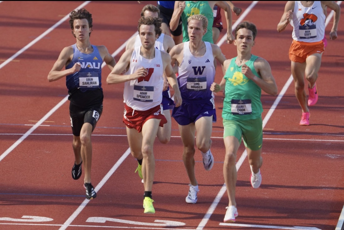 NCAA Nationals, Day 1: Sahlman Easily Qualifies for 1,500-Meter Final; 10K Final: Las Heras 11th, Grotenhuis 14th