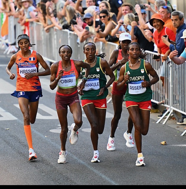 Dark Sky’s Lokedi Battles in Lead Marathon Pack to the Final Kilometer, Finishes 4th, as Hassan Wins Title