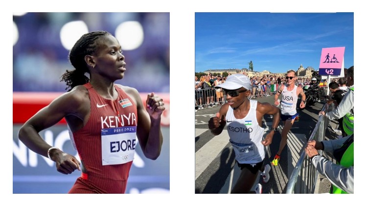 Saturday Olympics Results:      Dark Sky’s Ejore 6th, Hiltz 7th in 1,500; Dark Sky’s Kurgat 7th in 5,000; Ramakongoana 7th in Men’s Marathon