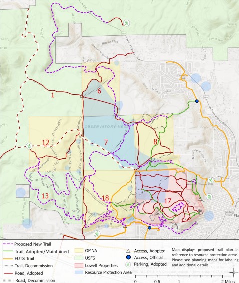 Meeting Set for Thursday Night on Final Observatory Mesa Trail Plan; Bottom Line, More, Smoother Trails, 2 New Trailheads